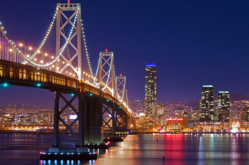 Bay Bridge by rootswalker on Flickr.