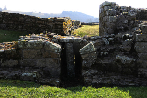 thesilicontribesman: Vindolanda Roman Fort, near Hadrian’s Wall, Northumbria, 24.2.18.Various 