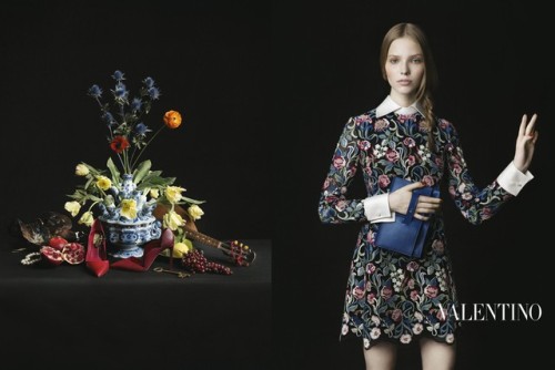 womenmanagement: Sasha Luss for Valentino, Fall 2013 Photography: Inez &amp; Vinoodh S