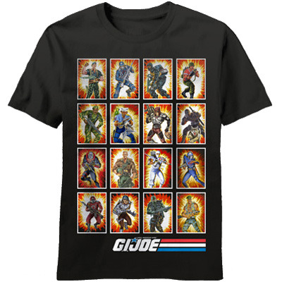 piranhatoys:  Loving our new 80s G.I. Joe tees! Including the Arashikage ninja clan