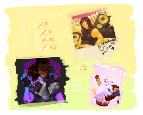 kiraoji:updated commission post - donate to dee’s save dee’s life fund raisingwhat I will not do:- m