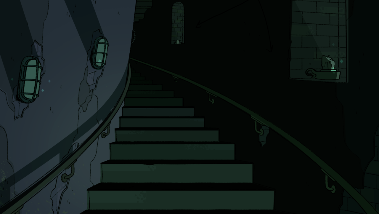 A selection of Backgrounds from the Steven Universe episode: Beach City Horror ClubArt