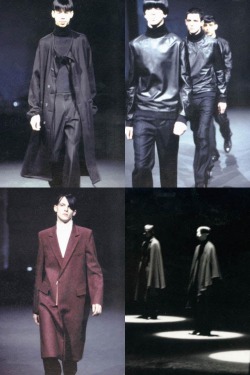 serpientes:  Raf Simons F/W 99 ‘Disorder Incubation Isolation’ 