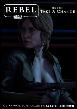 ayatollaofrock:   EPISODE I: TAKE A CHANCE IS OUT NOW!   Rebel - A Star Wars Story features the adventures of Jyn Erso, of Rogue One fame, as she tries to escape Imperial custody. Surviving on your own in a hostile galaxy is hard enough, but when you’re