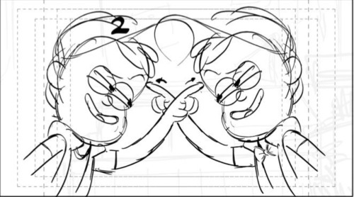 Sex fuckyeahgravityfalls:  Storyboard panels pictures