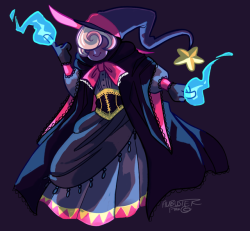 filibusterfrog:  vivian outfit design for @fluorosapiens gosh i love a good cape [Commission me!!] 