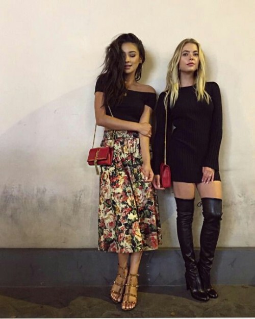 iantos-memory:Ashley Benson & Shay Mitchell ❤