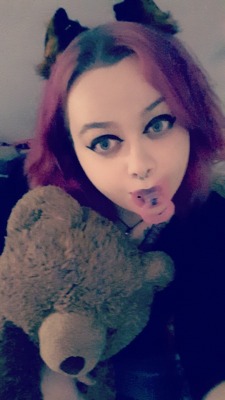 suicideangelkitten:  I’ve had this bear since I was born! So almost 24 years! 😄