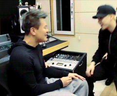 jacksonwang-fanpage:  igot7-love:  Got7’s cute performance for JYP PD-nim  Aww that’s so cute