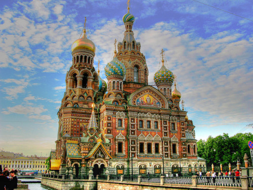 Russia (9) - Church on Spilled Blood (tone-mapped) on Flickr.