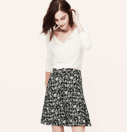 Petite Mosaic Print Knit Circle SkirtHeart it on Wantering and get an alert when it goes on sale.