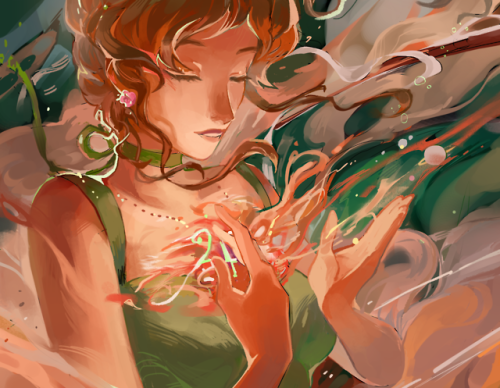 bokchois:Preview crop of my piece for @sailormoonzine ! Pre-orders are open until the end of Septemb