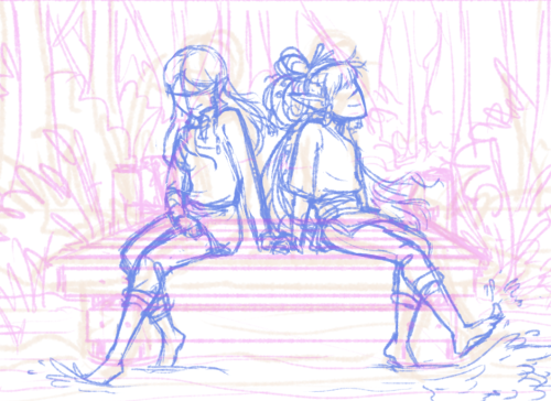 Making myself a break and drawing another VV comic! :D Wow, when was the last time? Can’t even remem