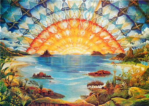 skeletongarden:  “Sunrise in Blue” by Joseph Parker   