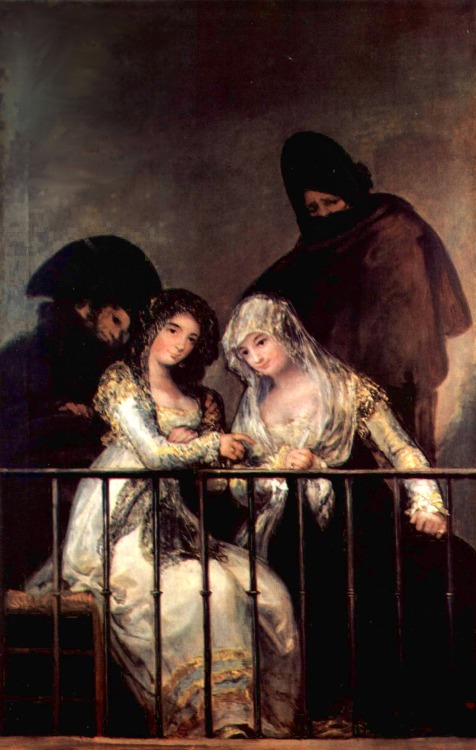tuna-chan:  Francisco Goya: Balcony