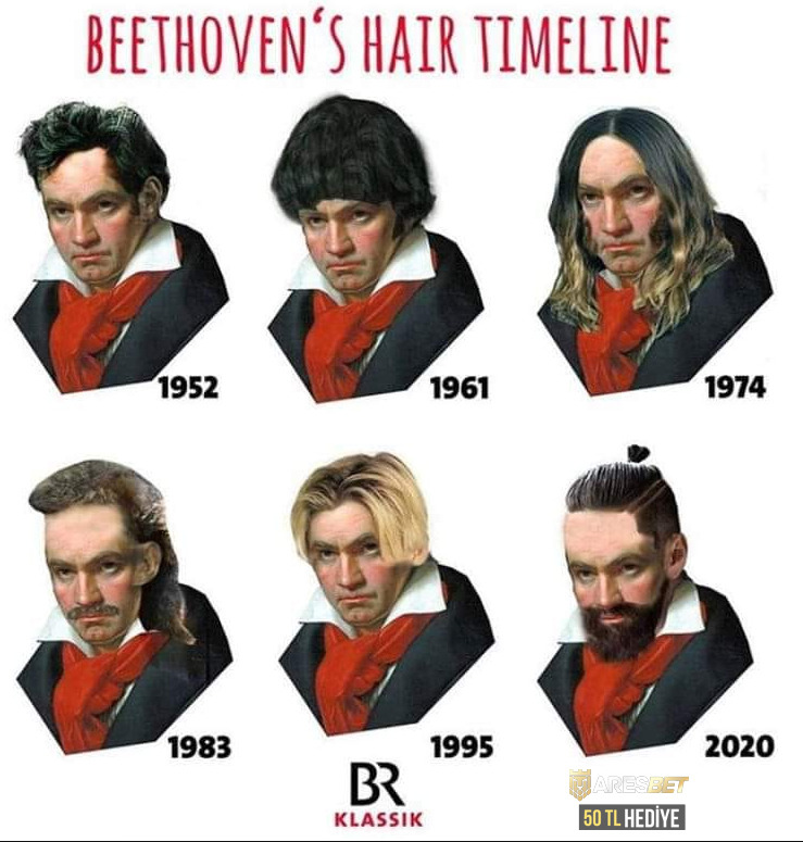 BEETHOVEN'S HAIR TIMELINE...