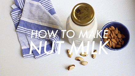 beautifulpicturesofhealthyfood:  How to Make Nut Milk…RECIPE  NUT MILK!