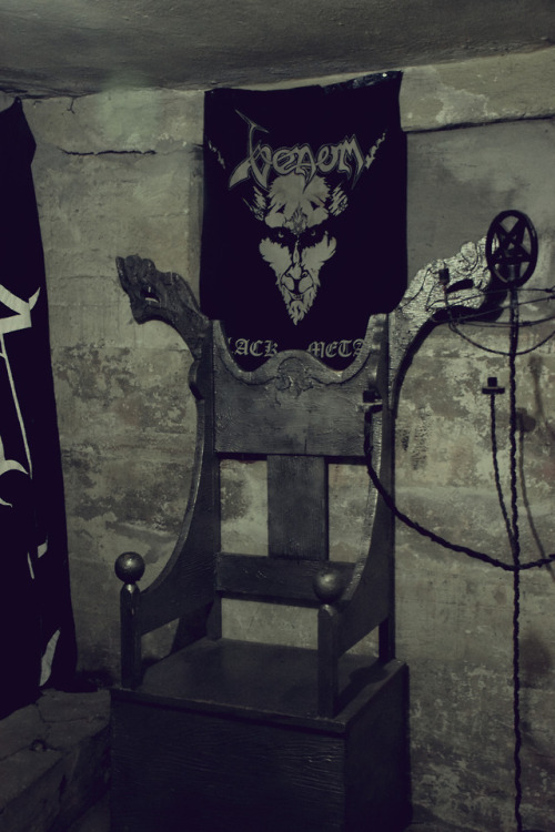 fallbabylon: The basement of Neseblod Records (formerly Helvete Records)- Birth Place of Black Metal