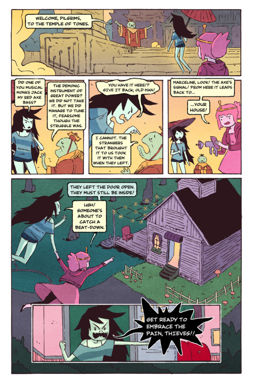 jakewyattriot:This is a little backup short I did for Adventure Time #40. I wanted to draw a light, 