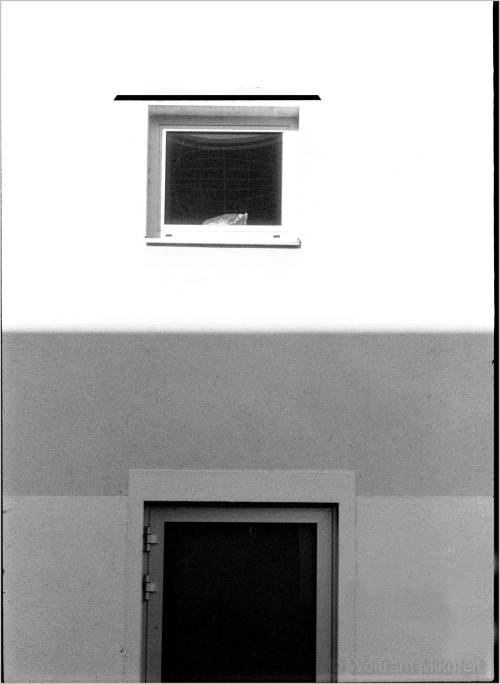 Two Windows, 2021.  © Wolfram Mikuteit.   Shot with Contax IIIa (make: 1957), 35 mm viewfinder camer