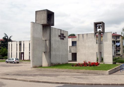 germanpostwarmodern:Community Center “Saint Pierre Chanel” (1966) in Bourg en Bress