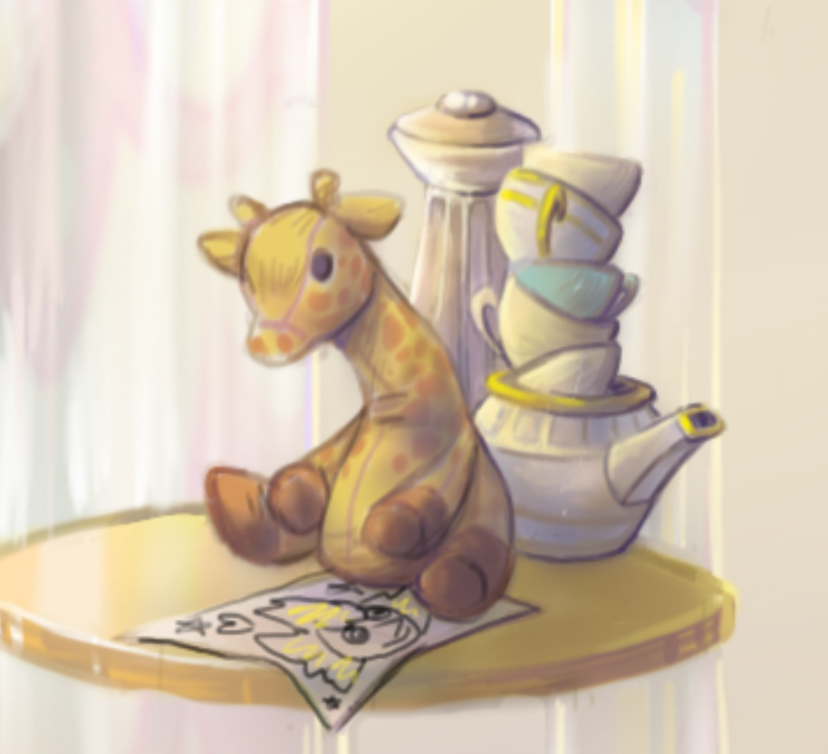 biggerexpense: I gave a shot for designing a room for Yellow Pearl! Also there’s