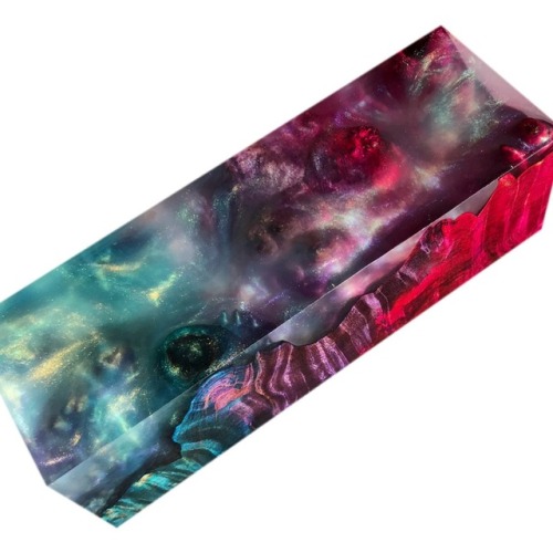 keelime-art:magistrixvoidchaser:sosuperawesome:Wood and Resin Galaxy SculpturesBlusy on EtsySee our 