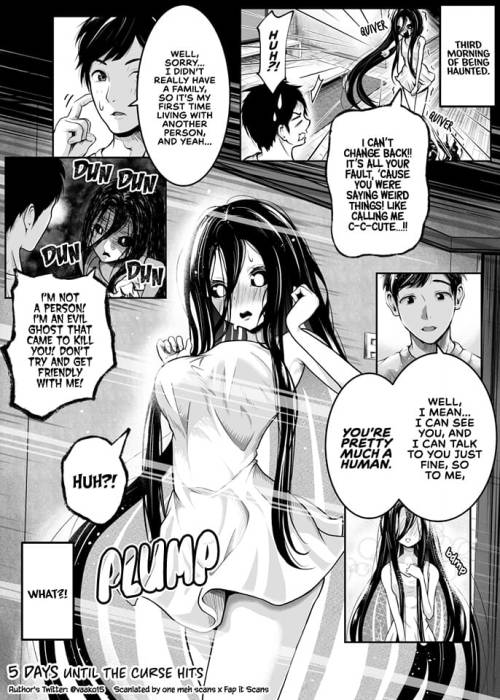 Via a manga called “I’m Haunted By A Ghost But It Keeps Getting Cuter“The plot is the same as 