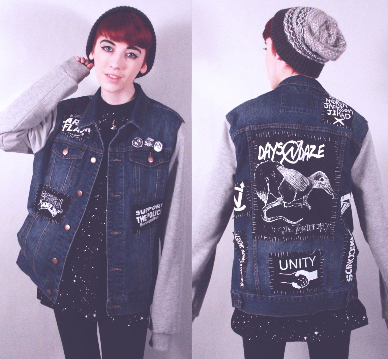 dysnomi4:  my new jacket is looking sweet so far!
