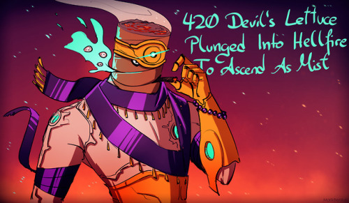marikbentusi: Some quick &amp; silly Kill Six Billion Demons fanart.The naming convention for An