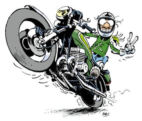 frenchkriss: Joe Bar Team, Kawasaki 750 H2