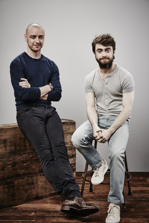 James McAvoy w/ Daniel Radcliffe by Maarten de Boer, July 2015 [HQ×31] pt.5