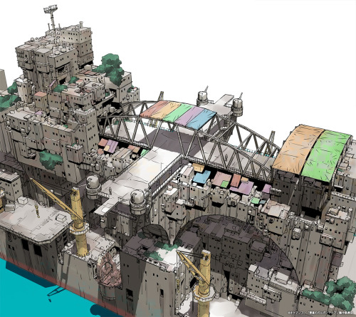 bassman5911:  Ships from “Gargantia on the Verdurous Planet” 