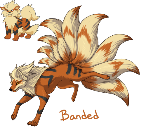 brilyeon:  I did a thiiiing. Not at all what I was going for but… either way. Arting makes me feel better, so have some Ninetails variations!