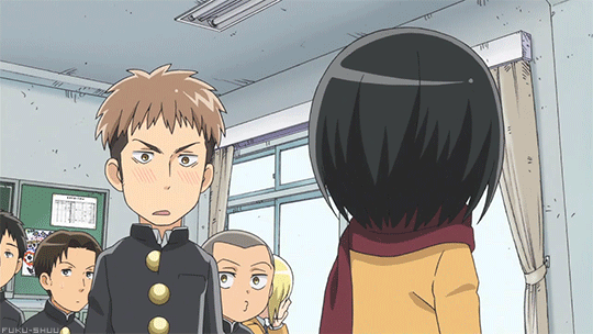 - Jean meets his dream girl -Shingeki! Kyojin Chuugakkou Episode 1More from Shingeki!