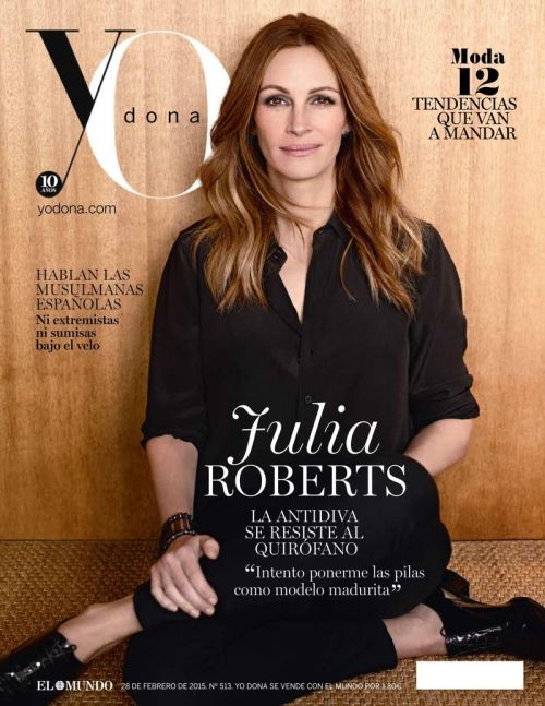 Julia Roberts for Yo Dona Spain, February 2015