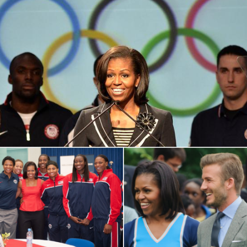 firstfamily: Favorite Michelle Moments of 2012 - London Olympics