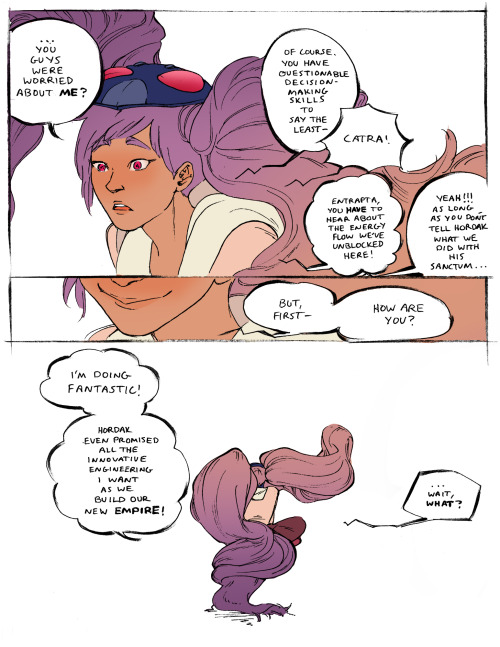 missbliss12: Entrapta and Hordak After.A day in the life of a mad scientist and her lab assistant. A