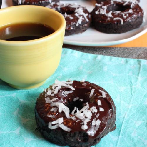 Can I get a for Chocolate Coconut Donuts!?  These babies are #glutenfree #lowcarb and #highprotein P