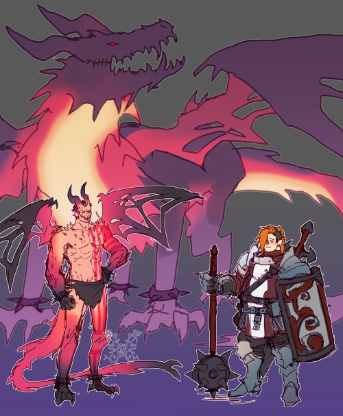 katakuri and maren dragon slayer au