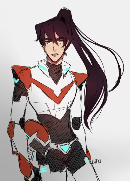 how does he fit all that hair under that helmet?? no one knowsbonus long haired lance!