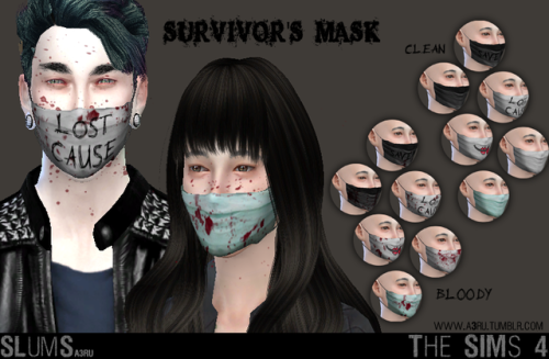 Survivor’s Mask Accessory for YAU.~~~HEY GUYS! Long time no see!! So after a long break I fina