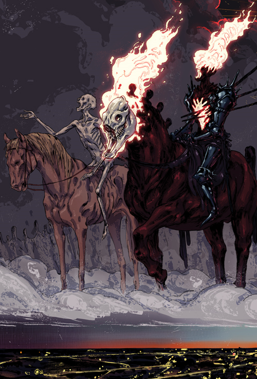  The Four Horsemen of the Apocalypse by korintic 