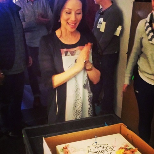 elementarystan: @LucyLiu  Made lots of wishes! ❤️  thanks for so many lovely bday wishes. 