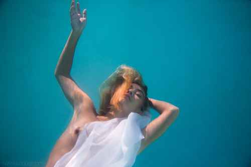 Drifting and Shifting Beneath the Waves, Pt. 2 - Model: Kalani Marie