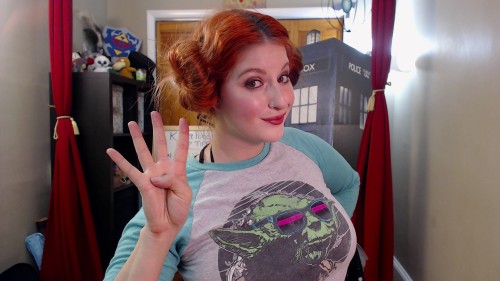 rearfuckhole:  kayleepond:  My Tumblr turned 3 years old today! What a spectacular holiday this has been!May the Force/4th be with you on this most excellent Star Wars Day! <3 I love you Tumblr!  Yay!