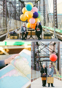 ursulatheseabitchh:  disneyismyescape:  brain-food:  Couple Married 61 Years Ago Takes “Up” Inspired Anniversary Photos via  i just  I’M NOT CRYING YOU ARE 