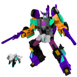 sg-roadbuster:  Cybertron Megatron with Nemesis Breaker(made from TR Sixshot  and Sawback)