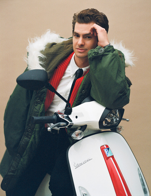 theavengers:Andrew Garfield for Bustle Magazine (2021, ph. Amar Daved)