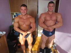 slickpenguin:  Zachary Krajniak with Michal Mikulewicz 